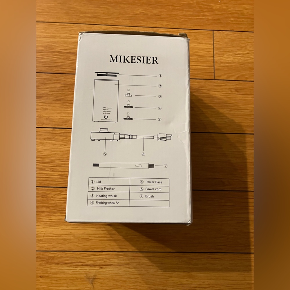 Milk Frother, 4 in 1 Electric Milk Frother and Steamer. BRAND NEW - Picture 13 of 14